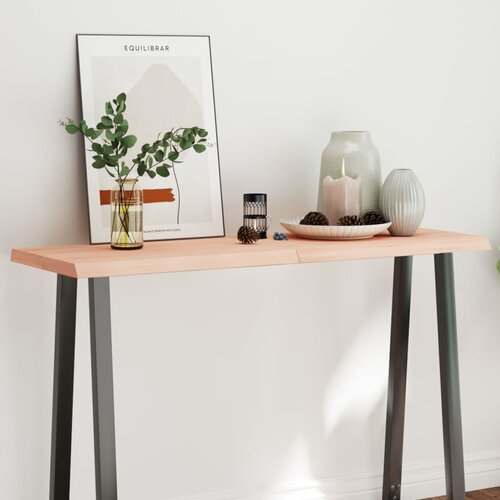 vidaXL Mizna plošča 120x40x(2-6) cm neobdelana hrastovina naraven rob Cene