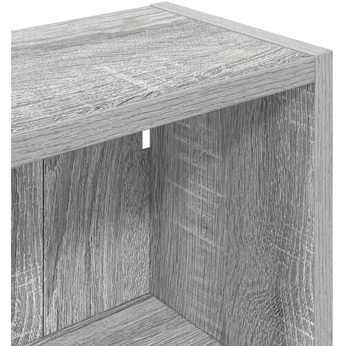  Kupaonski zidni ormarić s policom Sivi Sonoma 40 x 16 x 62,5 cm Slike