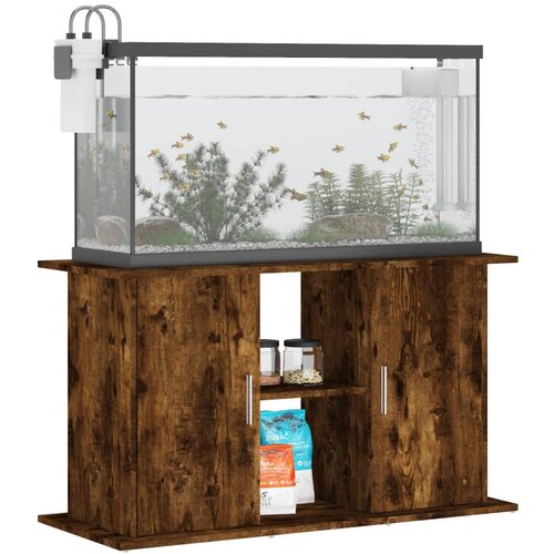  Stalak za akvarij boja hrasta 101x41x58 cm konstruirano drvo Slike