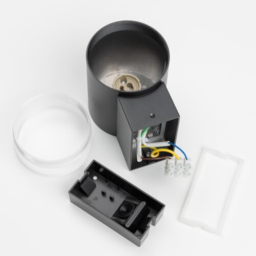  Brilagi - Spoljno zidno svetlo MATERA 1xGU10/30W/230V crno IP54 Slike