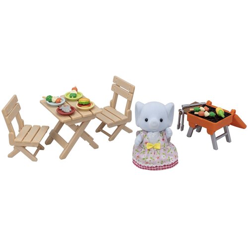SYLVANIAN FAMILIES Piknik set z žarom Slončica, (21336795) Slike