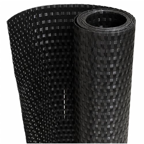  zaslon crni 400 x 90 cm od poliratana Slike