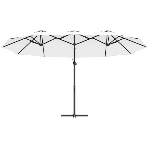  Suncobran Pijesak 372 x 198 x 243 cm Poliester i aluminij Slike