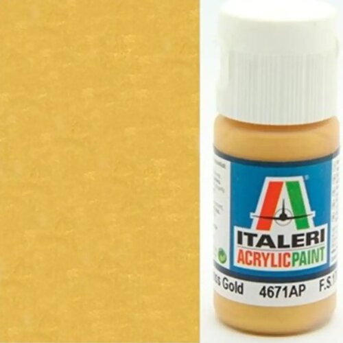 Italeri Metal Gloss Gold (4671AP) - Metalik sjajna zlatna boja za makete 20ml Cene