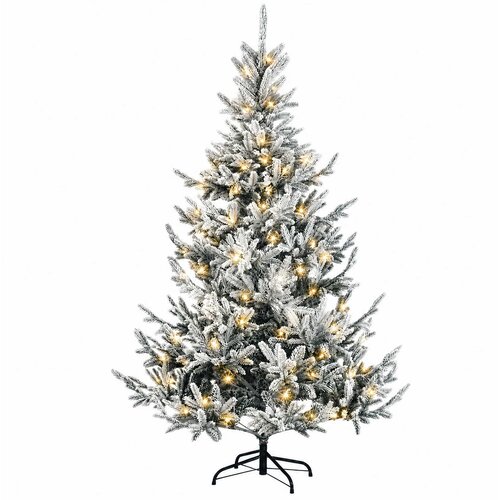  Umjetno božićno drvce s nogom 240 cm 300 LED lampica Slike