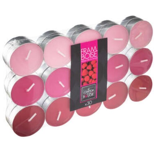 Atmosphera LUČICE NINA MALINA 3,7X1,3CM VOSAK ROZE SET 30/1 Slike
