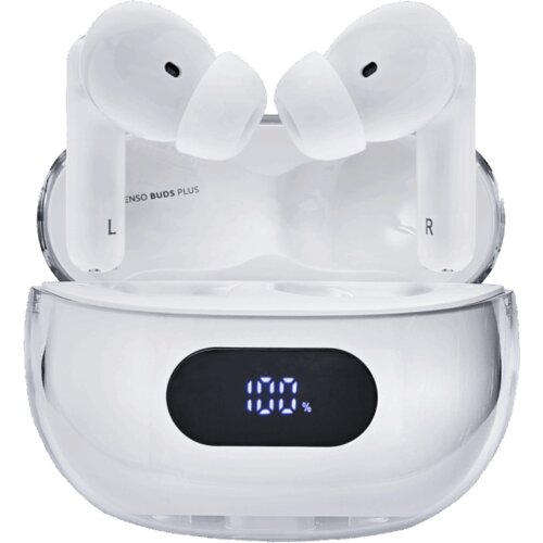 Intenso Slu&scaron;alice bežične sa kutijicom za punjenje, ANC, Bluetooth &ndash; Buds Plus T310AE White Cijene