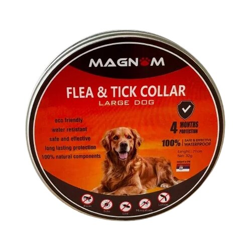 Magnum Day Young XL Antiparazitska Ogrlica za velike pse (71 cm) Slike