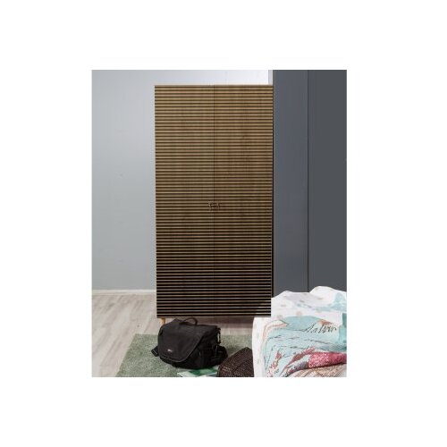 Hanah home Ormar Stil 90x192x52cm Hrast Slike