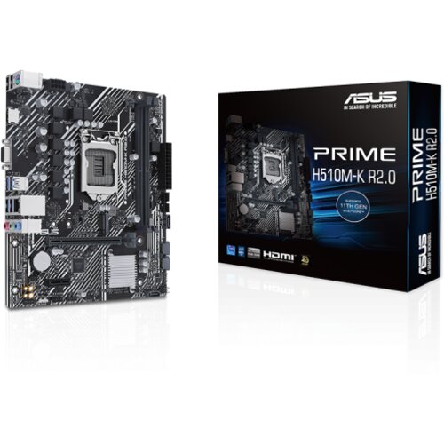 Asus MB PRIME H510M-K R2.0 Intel H470 LGA1200 2xDDR4 VGA HDMI MicroAtx 1xM.2 Cijene