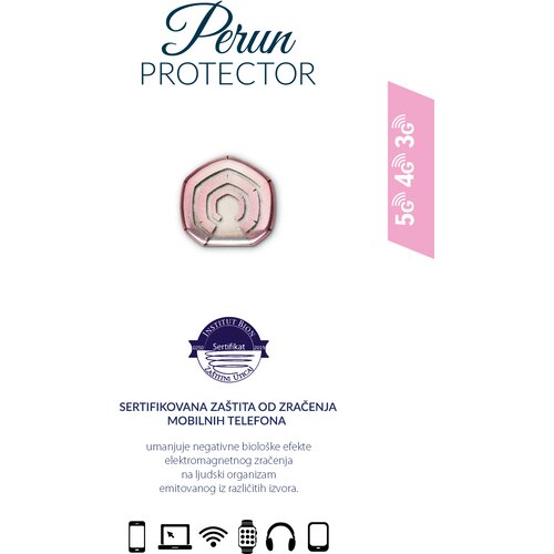 Perun Protect Za&amp;scaron;tita od zračenja mobilnih telefona Protector, Roze Slike