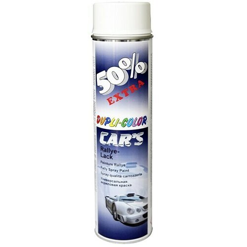 Dupli color Car's Rallye Lakirni sprej (Sijaj, 600 ml, Bela) Cene