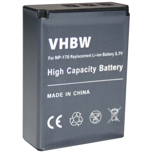 VHBW Baterija PA3985 za Toshiba Camileo X200 / X400 / Z100, 1300 mAh Slike