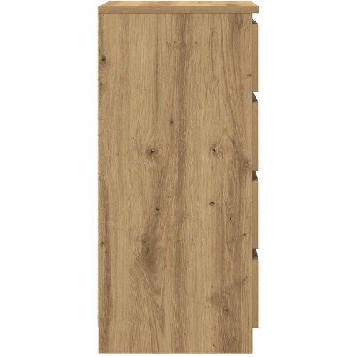  Komoda s ladicama Artisan hrast 37,5x35x99 cm izrađeno drvo Slike