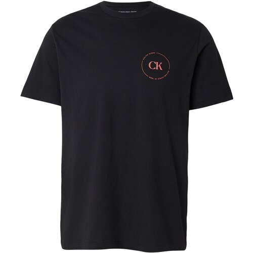 Calvin Klein Jeans Majica svijetloroza / crna Slike