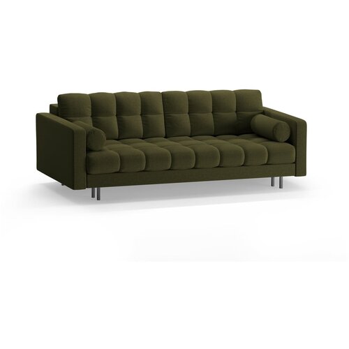 Cosmopolitan Design Zelena raztegljiva sedežna garnitura s prostorom za shranjevanje 222 cm Bali &amp;ndash; Slike