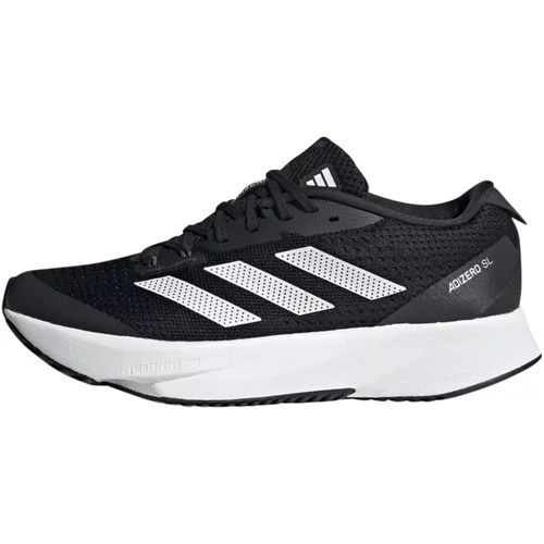 Adidas Tenisice za trčanje 'Adizero SI' crna / bijela