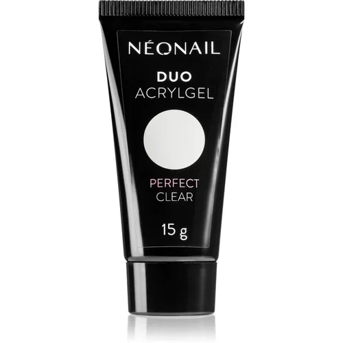 NeoNail Duo Acrylgel Perfect Clear gel za modeliranje nohtov odtenek Perfect Clear 15 g