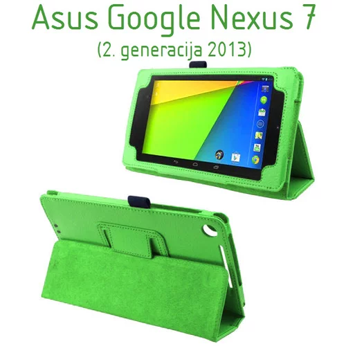  Ovitek / etui / zaščita za Asus Google Nexus 7 (2. generacija 2013) - zeleni