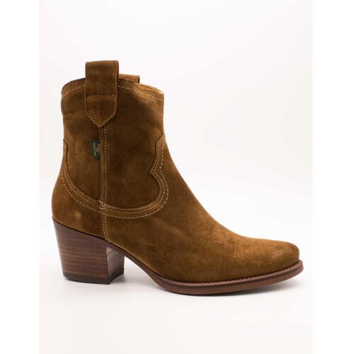 Dakota Boots Gležnjarji DKT98 Oil Capuccino Kostanjeva Slike