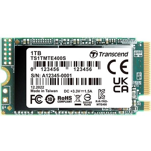 Transcend SSD MTE400S 1TB NVMe PCIe Gen3x4 3D Cijene
