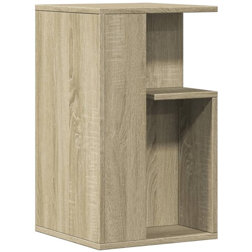 The Living Store Stranska mizica sonoma hrast 35x35x60 cm inženirski les - Stranska Mizica, (21573039) Cene