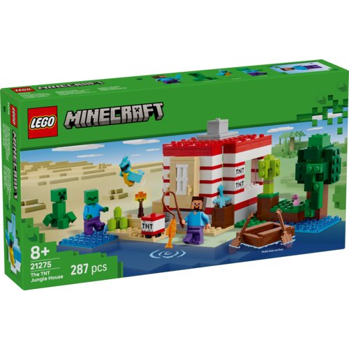 Lego Minecraft&amp;reg; 21275 Džungelska hi&amp;scaron;a TNT Slike