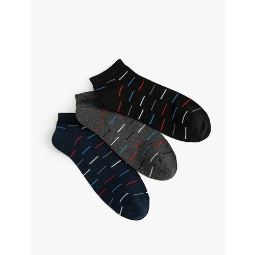 Koton 3-Pack of Booties Socks Multi Color Cene