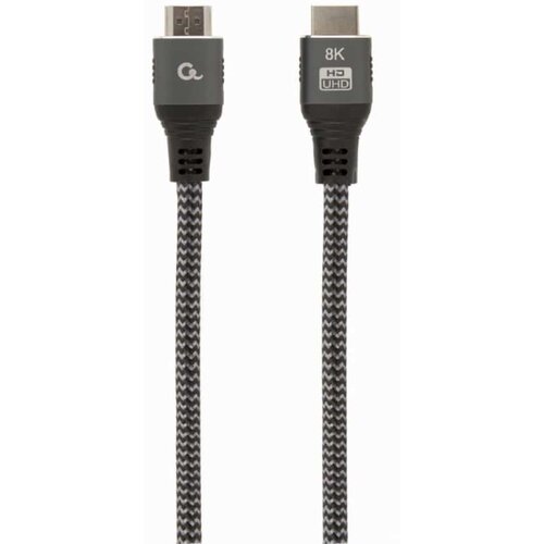 Gembird ultra high speed hdmi cable with ethernet, 8K select plus series, 1m (CCB-HDMI8K-1M) Cene