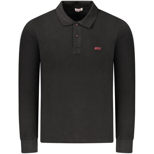Rifle POLO LONG SLEEVE MEN BLACK Slike