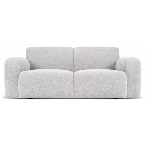 Micadoni Home Svijetlo siva sofa od bouclé tkanine 170 cm Molino –