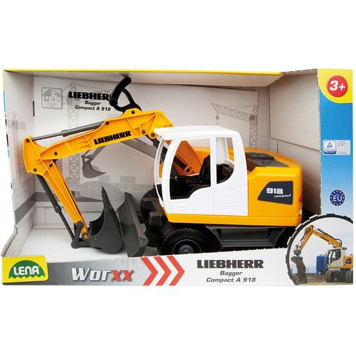 Lena Worxx, bager Liebherr A918 Litronic Slike