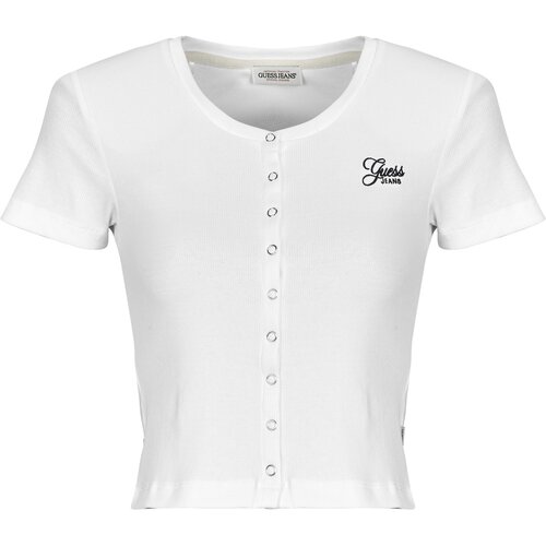 Guess SL CN SNAP EMBRO SLIM TOP Bijela Slike