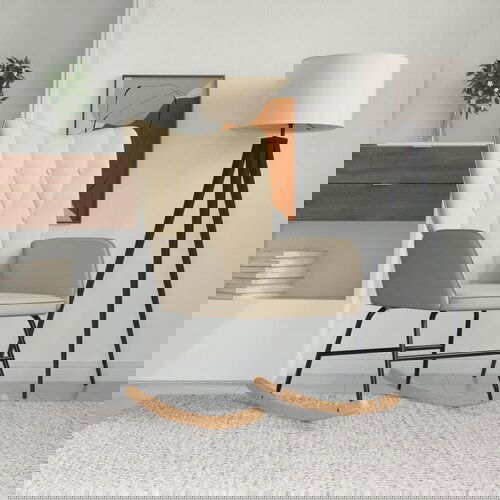  The Living Store Gugalni stol krem blago - Gugalni Stol, (21483628) Cene