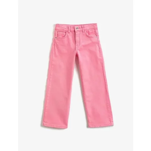 Koton Girls Jeans Pink 3skg40051ad