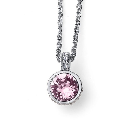 Oliver Weber ženski Double Light Amethyst Lančić Sa Swarovski Ljubičastim Kristalom Cene