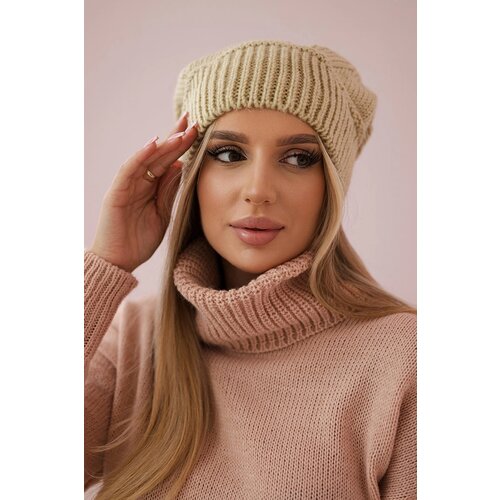 Kesi Women&amp;#039;s cap Ingrid K371 beige Slike