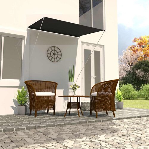 Tenda na uvlačenje 150 x 150 cm antracit Cijene