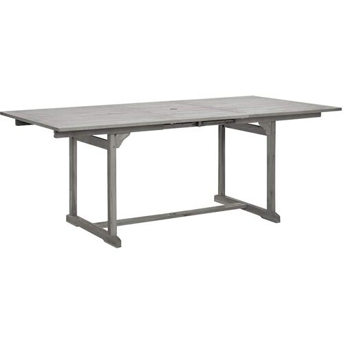  Vrtni blagovaonski stol (150 - 200)x100x75 cm od drva bagrema Slike