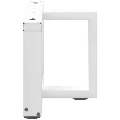  Noge za klub stolić T-oblika 2 kom Bijele 40x25x(30-31) cm Čelik - Bijela 40 x 25 x (30-31) cm 1 Slike