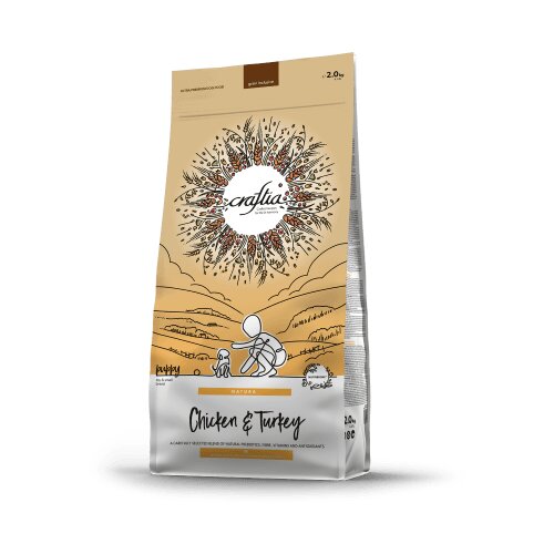 Craftia natura chicken & turkey puppy toy & small breed - 2 kg Cene