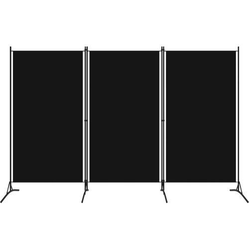 Furnova Paravan 3-delni črn 260x180 cm, (21929660) Slike