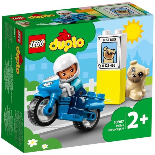 Lego DUPLO&amp;reg; 10967 policijski motocikl Slike