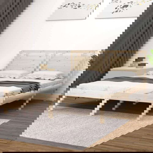  Posteljni okvir trden les 150x200 cm, (20795060) Slike