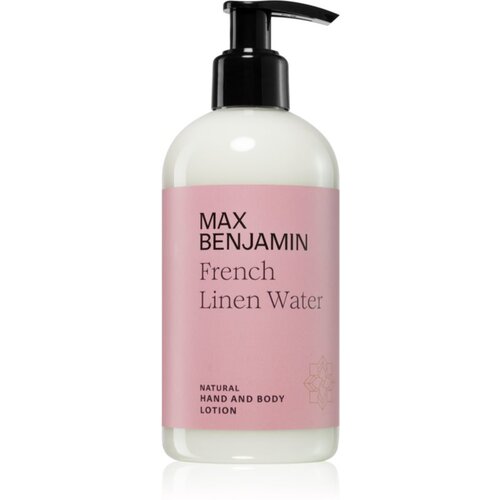Max Benjamin French Linen Water mlijeko za ruke i tijelo 300 ml Cijene