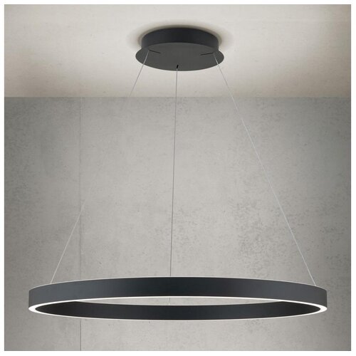  orion- led luster na sajli sa prigu&scaron;iva kolk LED/80W/230V 2700/3000/4000K prečnik 80 cm crni Cene