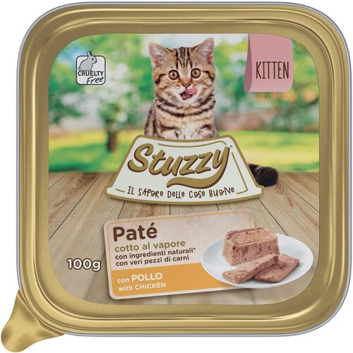 Stuzzy Cat pašteta Kitten piletina 100g Slike