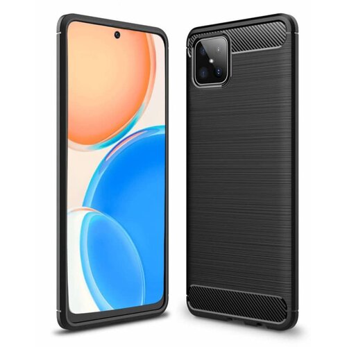  Techsuit Carbon Silicone maska za Honor X8 -crna Cene