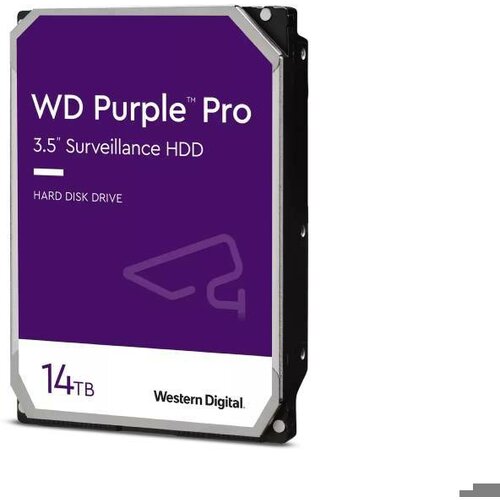 Wd 14TB 3.5" SATA III 512MB 7200rpm 142PURP Purple Pro hard disk hard disk Cene