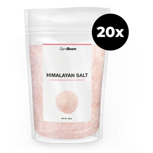 GymBeam roze himalajska so 500 g - fina Cene